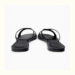 Rhinestone Embellished Slide In Slippers