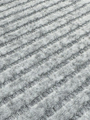 Ribbed Knit Square Neck Sleeveless Maxi Dress