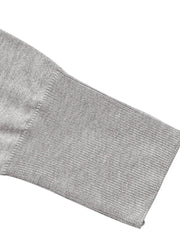 Ribbed Long Sleeve Top and Skirt Knit Set