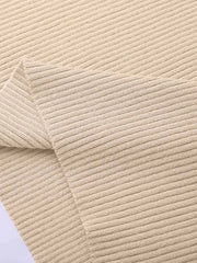 Ribbed Scoop Neck Tank Top