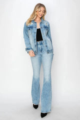 RISEN High Rise Bootcut Jeans