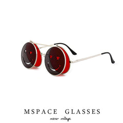 Round Flip Sunglasses