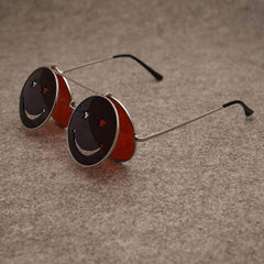 Round Flip Sunglasses