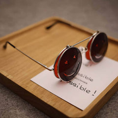 Round Flip Sunglasses