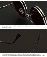 Round Flip Sunglasses