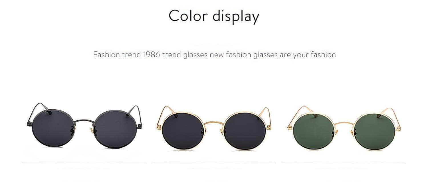 Round Lens Sunglasses