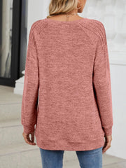 Round Neck Long Sleeve T-Shirt