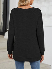 Round Neck Long Sleeve T-Shirt
