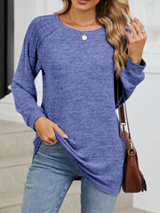 Round Neck Long Sleeve T-Shirt