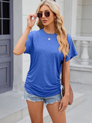 Round Neck Short Sleeve T-Shirt