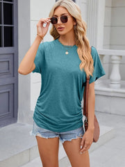 Round Neck Short Sleeve T-Shirt
