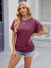 Round Neck Short Sleeve T-Shirt