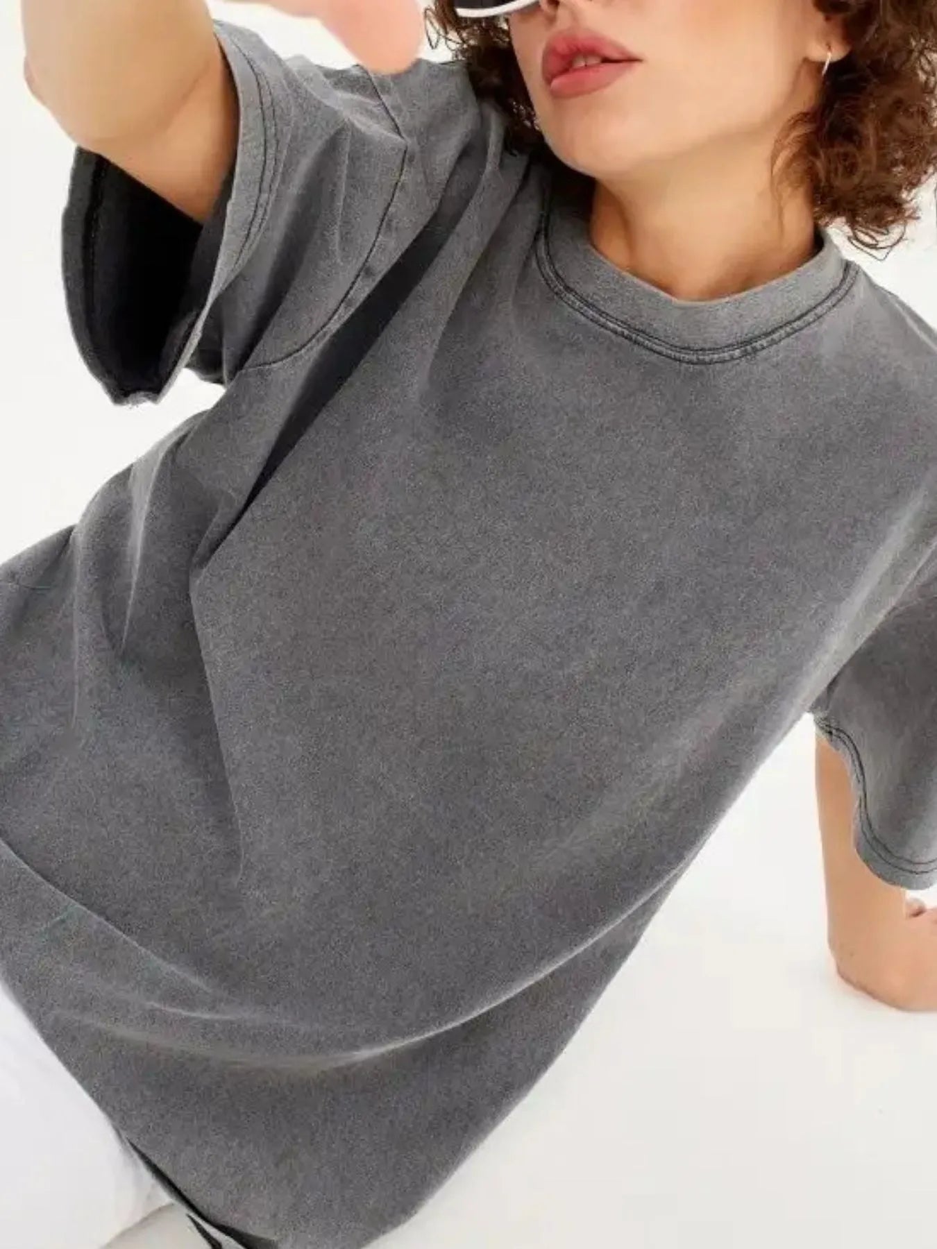 Round Neck Short Sleeve T-Shirt