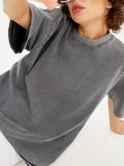 Round Neck Short Sleeve T-Shirt