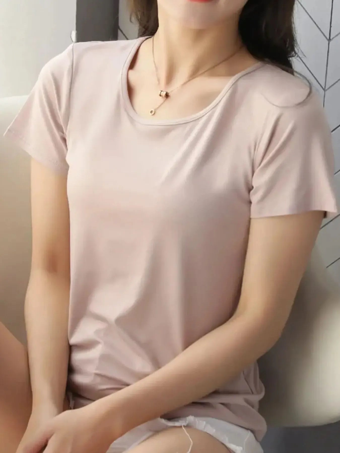 Round Neck Short Sleeve T-Shirt