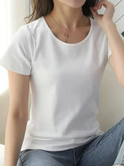 Round Neck Short Sleeve T-Shirt