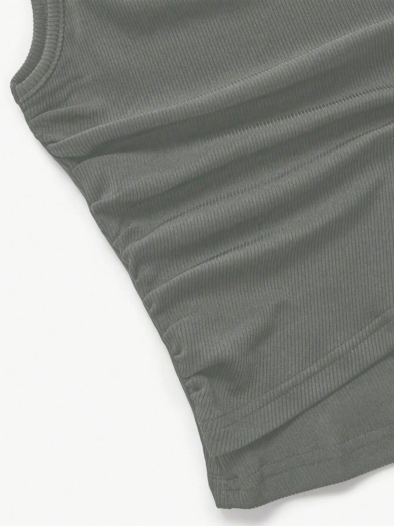 Round Neck Sleeveless Top and Pants Set