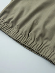 Round Neck Sleeveless Top and Skirt Set