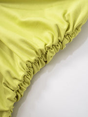 Ruched Halter Neck Bodycon Mini Dress