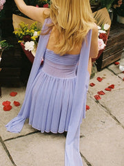 Ruched Sweetheart Neck Tube Dress