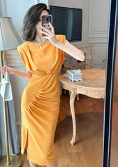 Ruffled Sleeveless Asymmetrical Hem Dress
