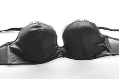 Satin Lace Embroidered Mesh Bra Panty Sets