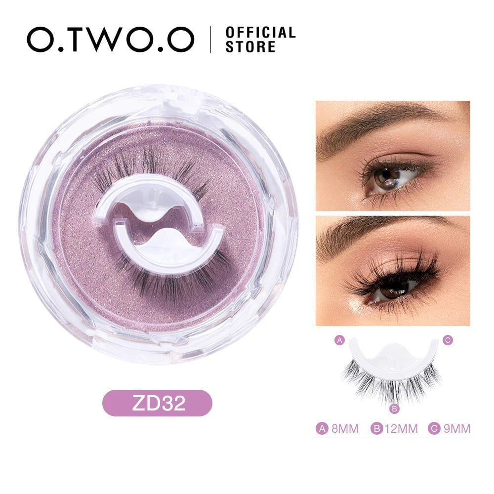 Self-Adhesive False Eyelashes: Reusable, Individual Lashes for Long Thick Volume, No Need for Glue, Eyelash Extension ZD32 / CHINA