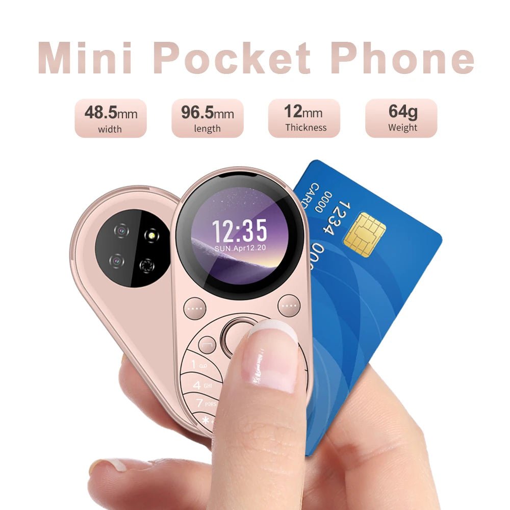 SERVO i15 Mini Mobile Phone - Metal Frame, Magic Voice