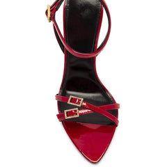 Sexy Crossed Strap Pointed Toe Heels