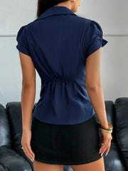 Short Sleeve Button-Up Shirt