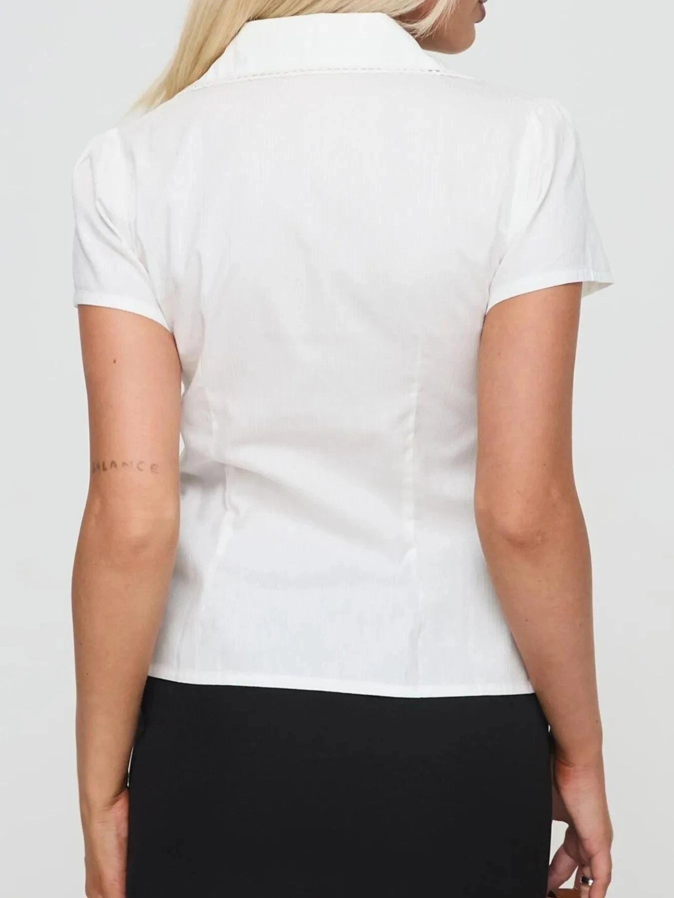 Short Sleeve Button-Up Shirt