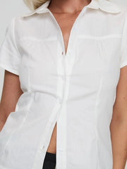 Short Sleeve Button-Up Shirt