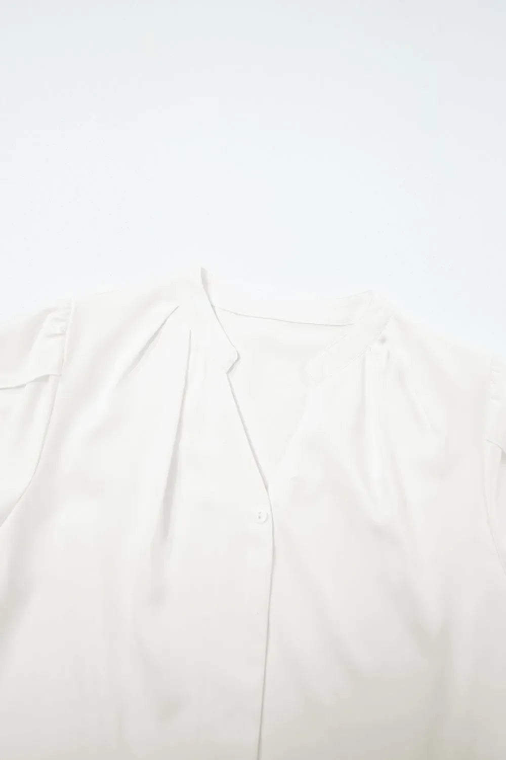 Short Sleeve Notched Blouse