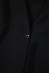 Short Sleeve Notched Blouse