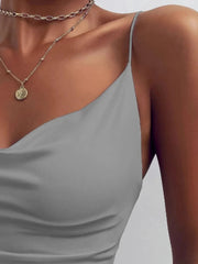 Side Drawstring Ruched Cami