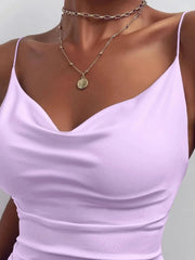 Side Drawstring Ruched Cami