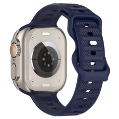 Silicone strap for Apple Watch: compatible with various iWatch sizes 1427Midnight U / 38 40 41mm