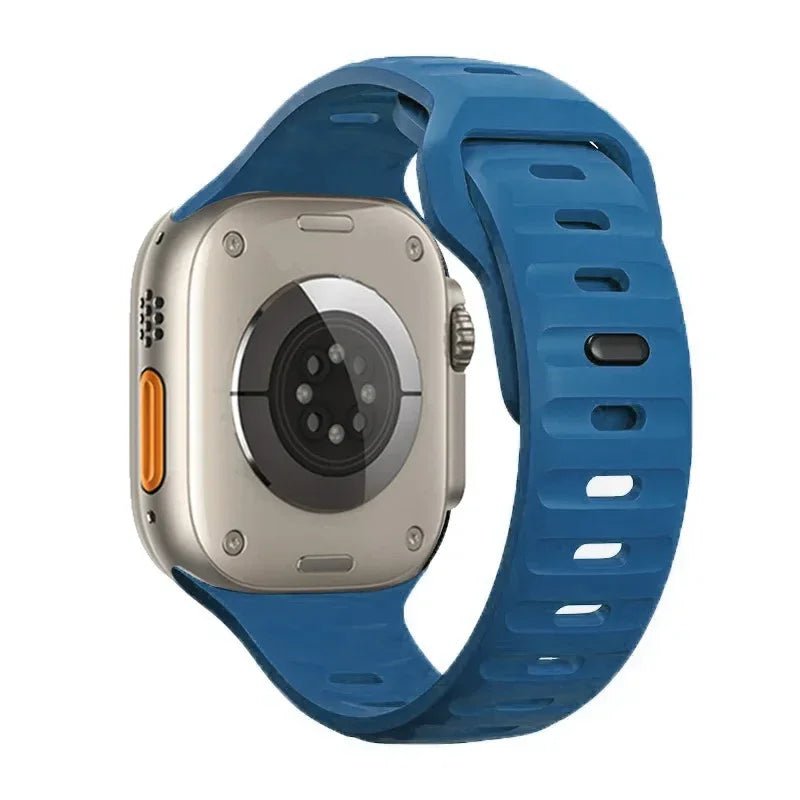 Silicone strap for Apple Watch: compatible with various iWatch sizes Ocean Blue / 38 40 41mm