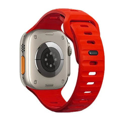 Silicone strap for Apple Watch: compatible with various iWatch sizes Red / 38 40 41mm