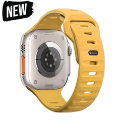 Silicone strap for Apple Watch: compatible with various iWatch sizes Yellow / 38 40 41mm