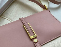 Sleek Shoulder Crossbody Leather Purse