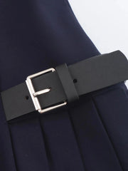 Sleeveless Halter Neck Mini Dress