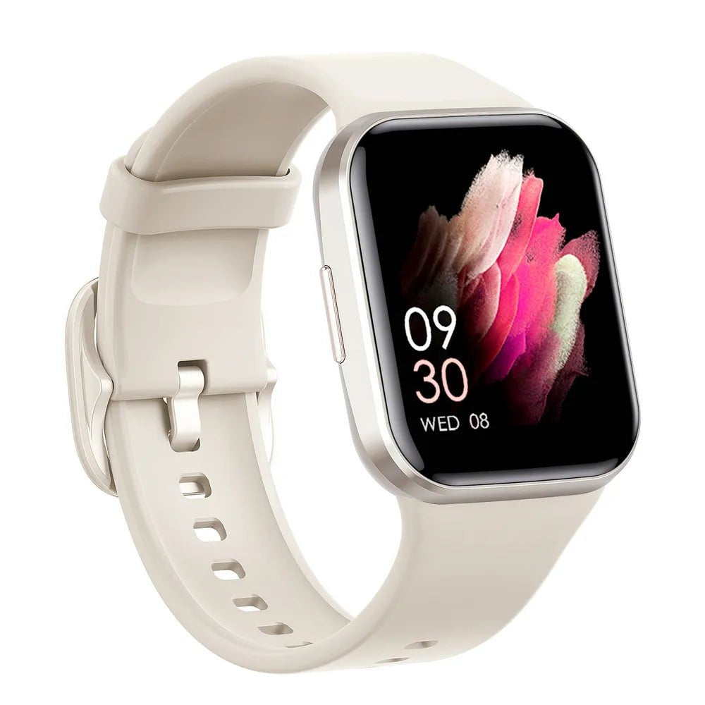 Smart Band Watch: Unisex Smartwatch Beige