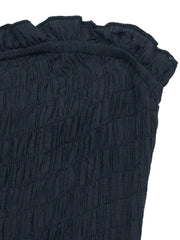 Smocked Tube Wide Leg Jumpsuit