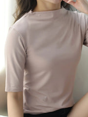 Solid Color Short Sleeve T-Shirt