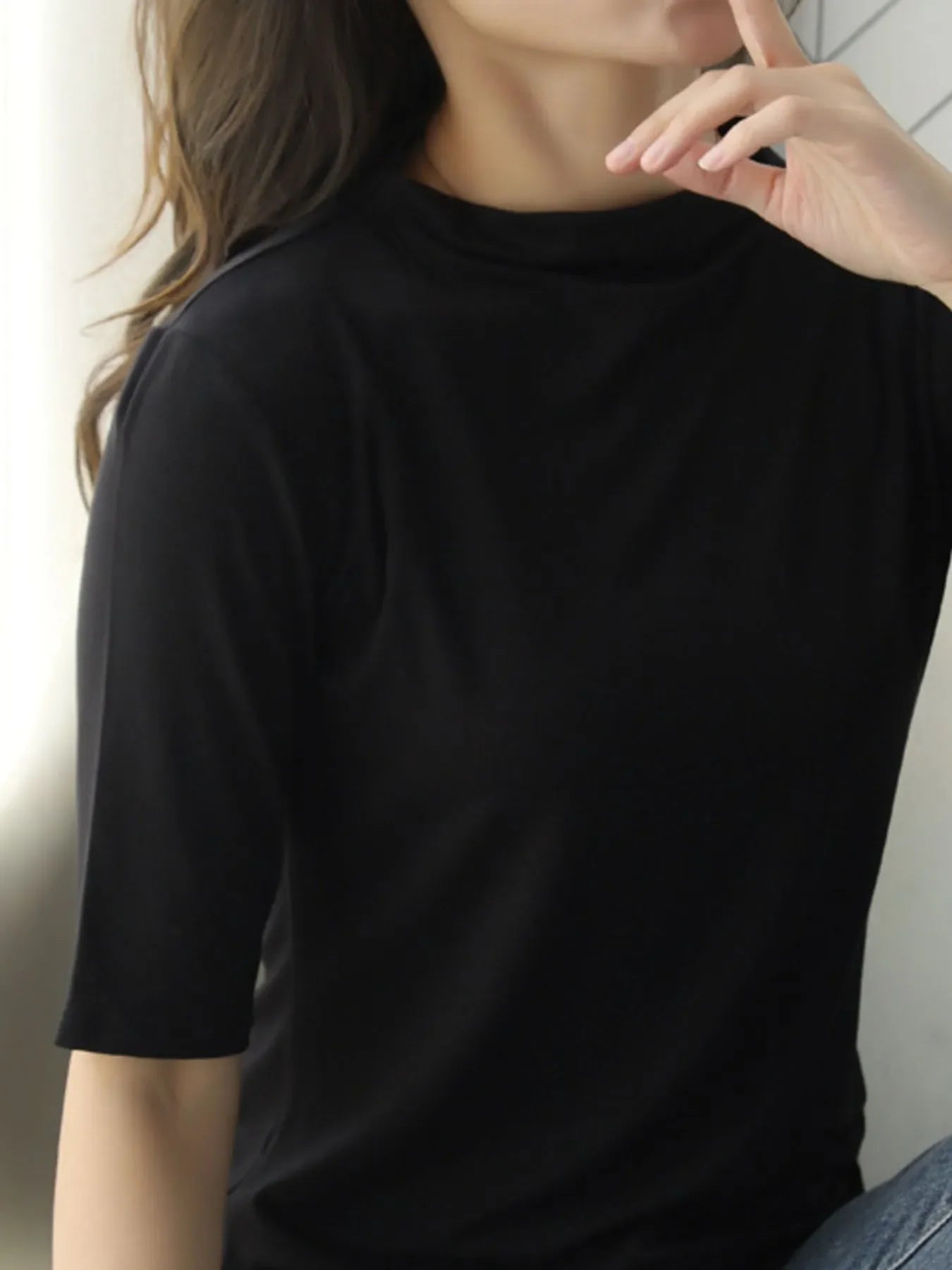 Solid Color Short Sleeve T-Shirt