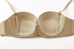 Solid Push-Up Seamless Bra Panty Set