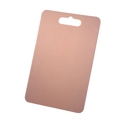 Stainless Steel Chopping Block - Golden Cutting Board for Kneading Flour, Kitchen Tools, Fruit, Vegetable, and Meat Rose gold-1PCS / 350x250x2mm