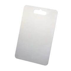 Stainless Steel Chopping Block - Golden Cutting Board for Kneading Flour, Kitchen Tools, Fruit, Vegetable, and Meat Silver-1PCS / 350x250x2mm