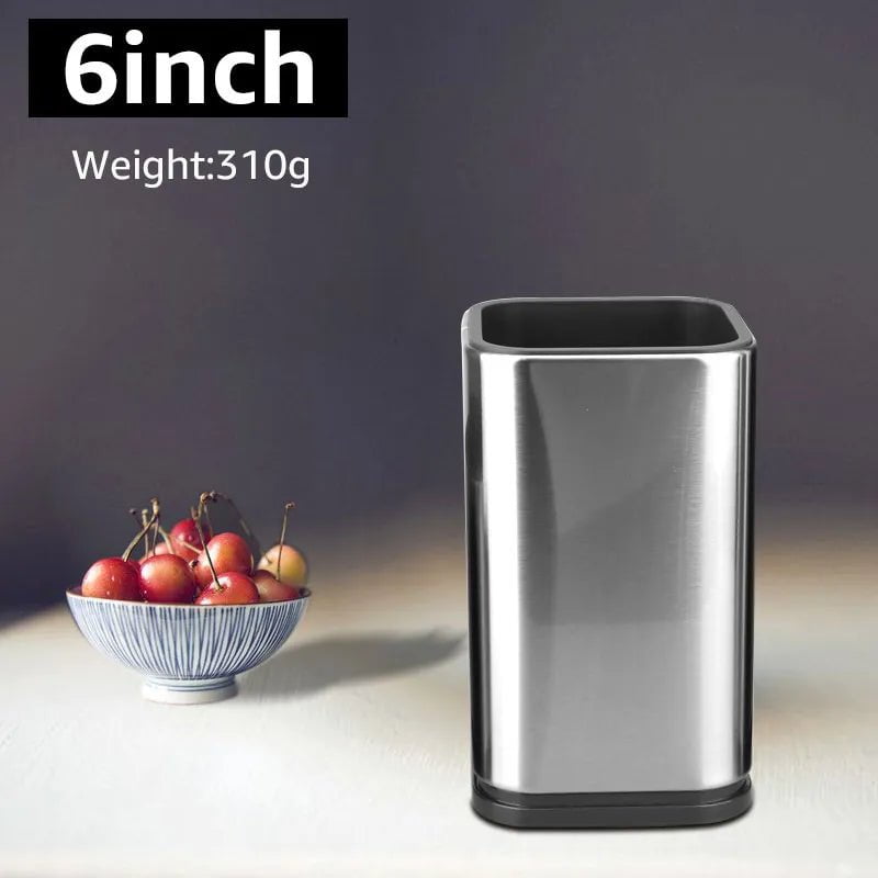 Stainless Steel Knife Stand Holder - High-End Kitchen Accessories 6inch